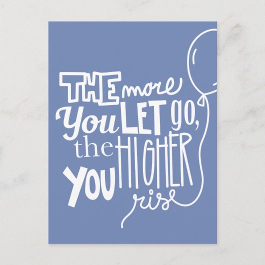 ハイやる気を起こさせるカラーはがき立ち上がり ポストカード (正面)