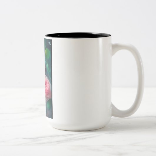 ハイアットカップデザインモダン：エレガンス** ツートーンマグカップ (右)