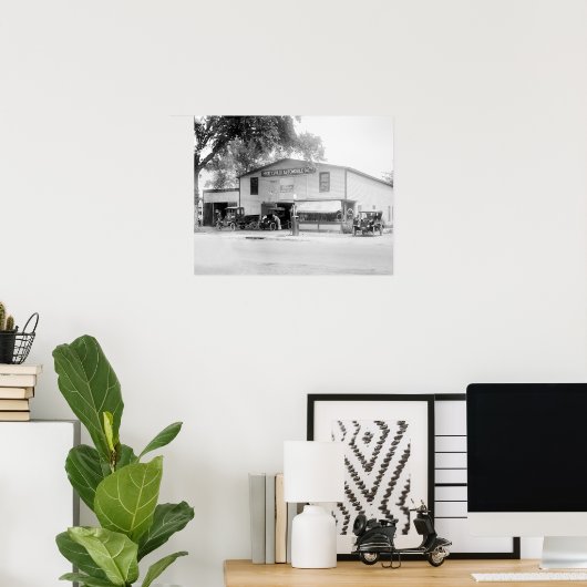 ハイアットズビル自動車会社, 1920.ヴィンテージ写真 ポスター (ホームオフィス)