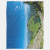 ハイアルパイン湖 フリースブランケット (正面)