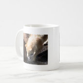 ハイイロオオカミ コーヒーマグカップ (正面左)