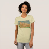 ハイイログマ家族のTシャツ Tシャツ (正面フル)