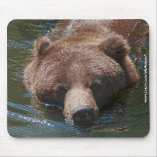 ハイイログマ マウスパッド
