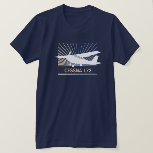 ハイウィング航空機 Tシャツ (デザイン正面)