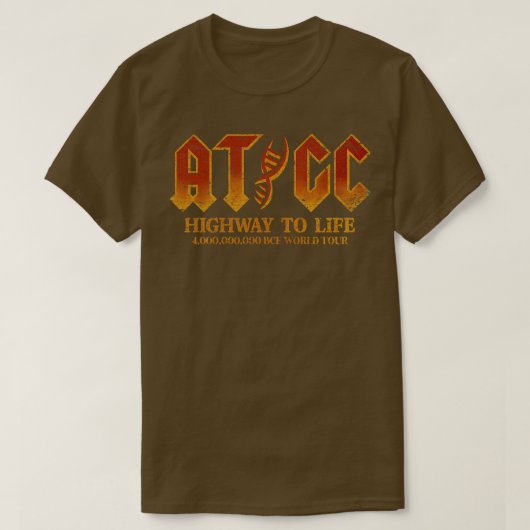 ハイウェイからライフ Tシャツ (デザイン正面)
