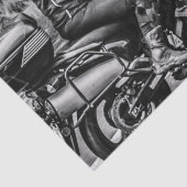 ハイウェイでのバイク乗り 薄葉紙 (詳細)