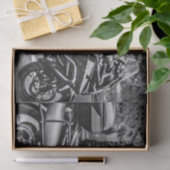 ハイウェイでのバイク乗り 薄葉紙 (ギフト)