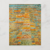 ハイウェイとバイウェイ： Paul Klee ポストカード (正面)