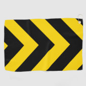 ハイウェイはっきりしたトラフィックのまわりにの山 ゴルフタオル (横)