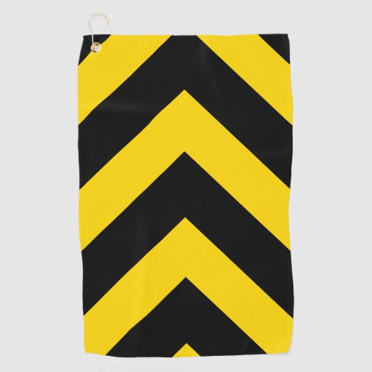 ハイウェイはっきりしたトラフィックのまわりにの山 ゴルフタオル (正面)