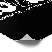 ハイウェイを追加…おい、リス。Adhdは ポスター (角)