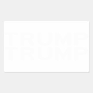 ハイウェイゴシックのTRUMPシール 長方形シール