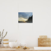 ハイウェイサンセットポスター ポスター (キッチン)