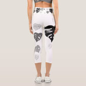 ハイウェイストキャプリスマウイコレクシお洒落ョン カプリレギンス (裏面)