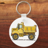 ハイウェイダンプトラック建築キーチェーン キーホルダー (正面)