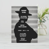 ハイウェイパトローマンリタイアメントパーティの招待状 招待状 (スタンド正面)