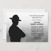 ハイウェイパトローマンリタイアメント招待状 招待状 (正面)