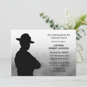 ハイウェイパトローマンリタイアメント招待状 招待状 (スタンド正面)