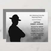 ハイウェイパトローマンリタイアメント招待状 招待状 (正面/裏面)