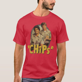 ハイウェイパトロールCHiPs 1977 Tシャツ