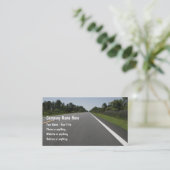 ハイウェイビュー車のデザイン 名刺 (スタンド正面)