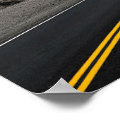 ハイウェイロード – ウェーブクリストカリフォルニア ポスター (角)