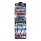 ハイウェイ転がトラックの雷 タンブラー (正面)