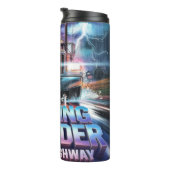 ハイウェイ転がトラックの雷 タンブラー (回転右)