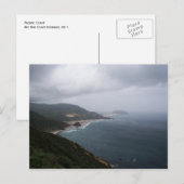 ハイウェイ1ポストカードからの太平洋岸 ポストカード (正面/裏面)