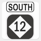 ハイウェイ12サウスカロライナ スクエアシール (正面)