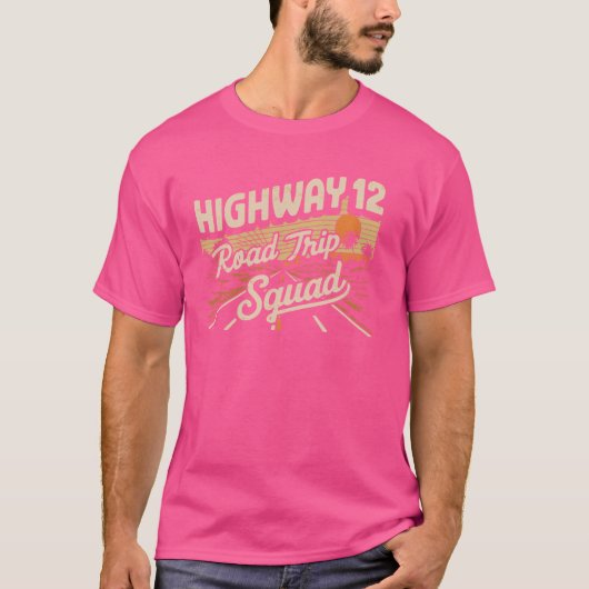 ハイウェイ12ロードトリップ分隊お土産 Tシャツ (正面)