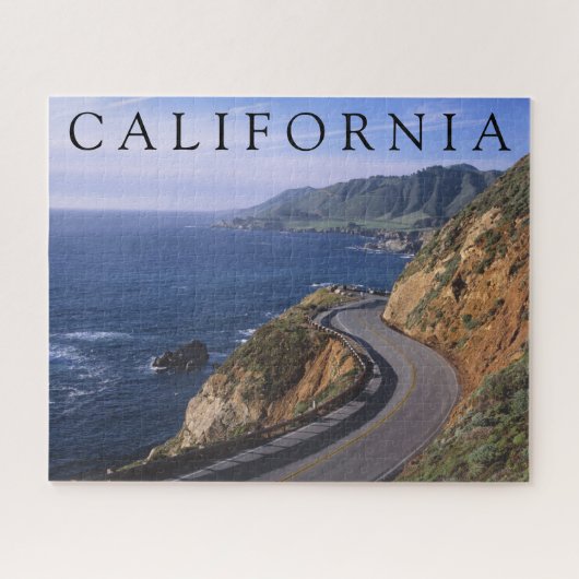 ハイウェイ1 | カーメル カリフォルニア ジグソーパズル (横)
