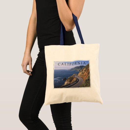 ハイウェイ1 | カーメル カリフォルニア トートバッグ (正面(商品))