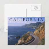 ハイウェイ1 | カーメル カリフォルニア ポストカード (正面/裏面)