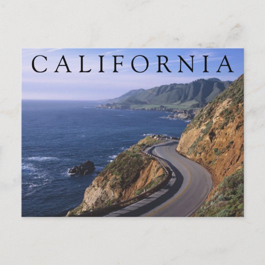 ハイウェイ1 | カーメル カリフォルニア ポストカード (正面)
