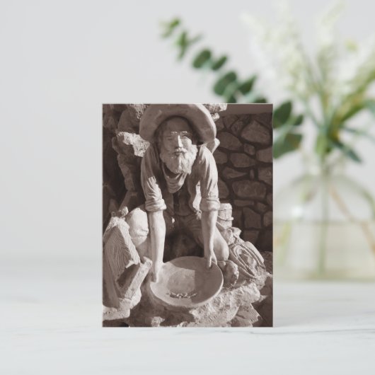 ハイウェイ50号機エリー・マイナーの像 ポストカード (スタンド正面)