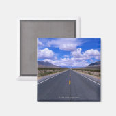 ハイウェイ・スルー・デス・バレー（カリフォルニア） マグネット (正面/裏面)