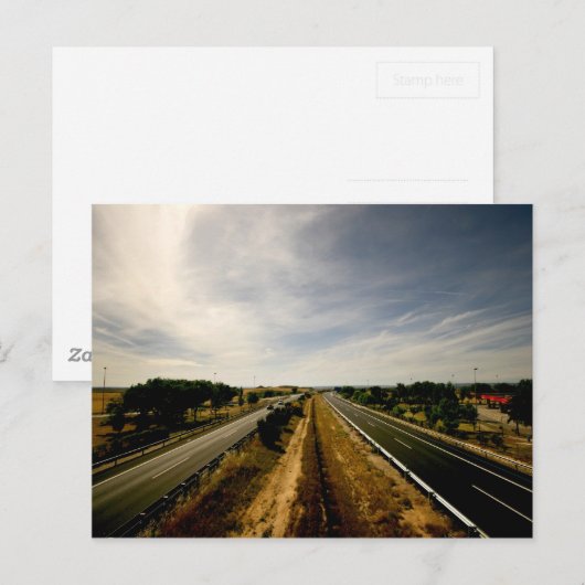 ハイウェイ ポストカード (正面/裏面)