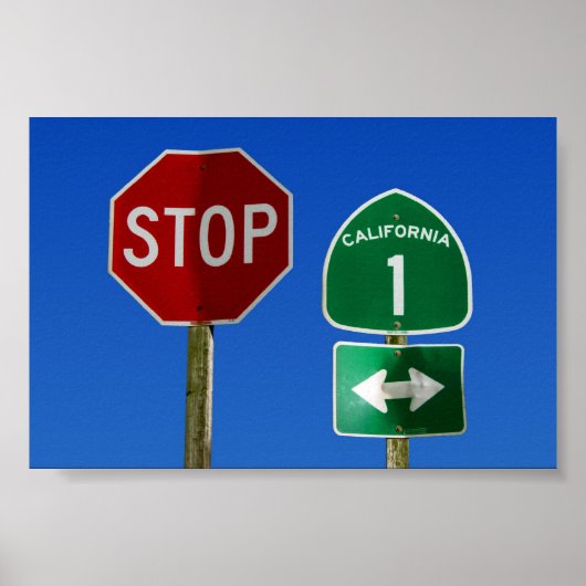 ハイウェイ・ワン・カリフォルニア ポスター (正面)