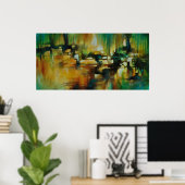 「ハイウェイ」抽象デザインポスター ポスター (ホームオフィス)