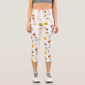 ハイウェストカプリ カプリレギンス (正面)