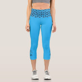 ハイウェスト魅力的なネコのアスレチック – MMB カプリレギンス (正面)