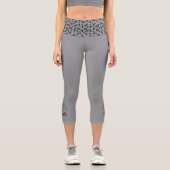 ハイウェスト魅力的なネコのアスレチック – SG カプリレギンス (正面)