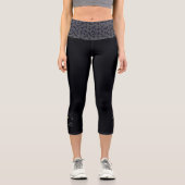 ハイウェスト魅力的なネコ科アスレチック – NS カプリレギンス (正面)