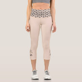 ハイウェスト魅力的な猫アスレチック – AM カプリレギンス (正面)