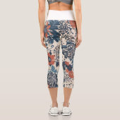 ハイウェスト カプリレギンス (裏面)