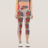 ハイウェストCapriパンツ4 Karen カプリレギンス (正面)