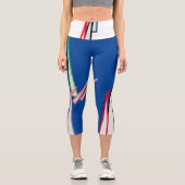 ハイウェストYoga Capris、XS カプリレギンス (正面)
