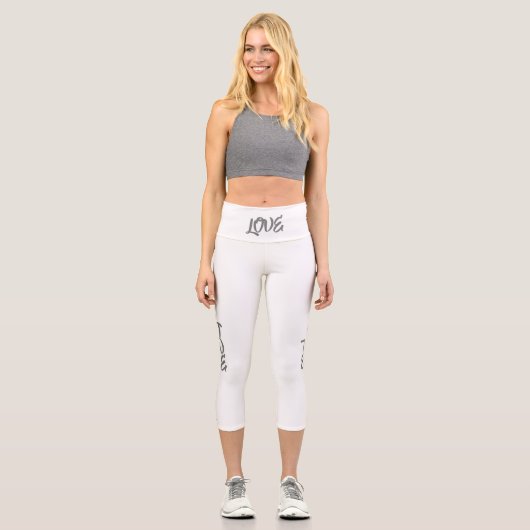 ハイウェストYoga Capris、XS (0-2) カプリレギンス (正面)