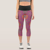 ハイウェストYoga Capris、XS (0-2) カプリレギンス (正面)